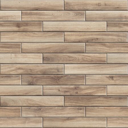 Seamless texture of striped wooden parquet. High resolution pattern of light natural woodの写真素材