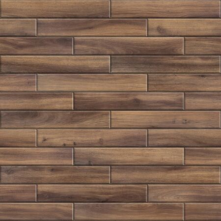 Seamless texture of striped wooden parquet. High resolution pattern of dark woodの写真素材