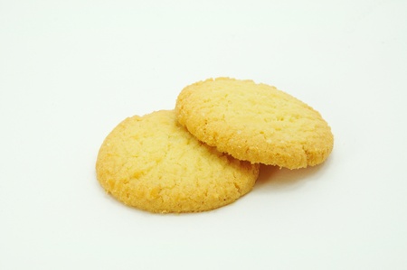 Cookies isolated on white backgroundの写真素材