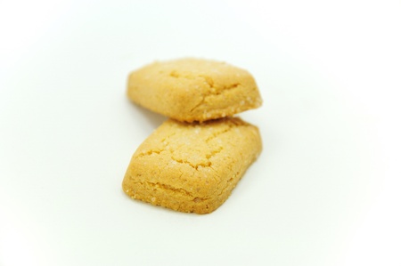 Cookies isolated on white backgroundの写真素材