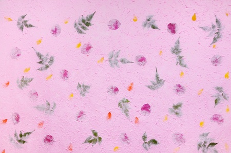 handmade mulberry paperの写真素材