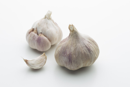 Garlic headsの写真素材