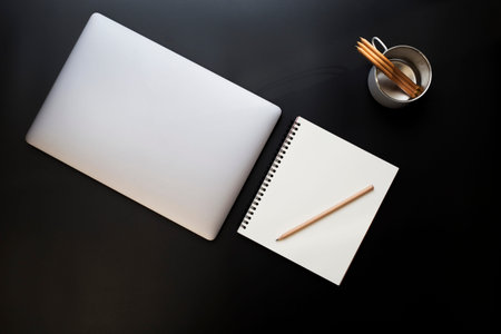 Laptop and office equipment