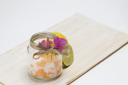 Tropical flower spa conceptの写真素材