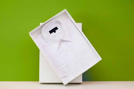 Business Men shirt, gift conceptの写真素材