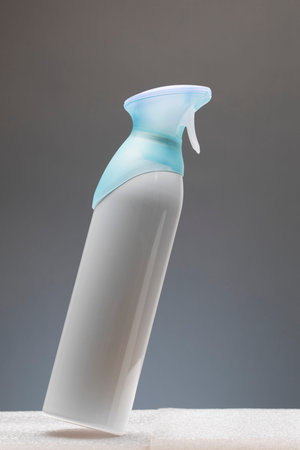Modern style Spray can on dark background