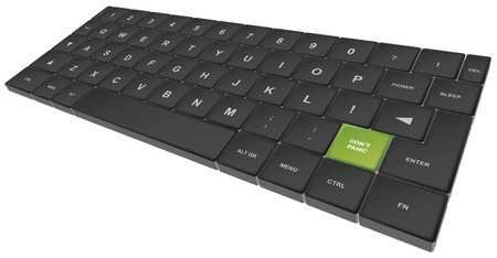 Very special keyboard with very special button