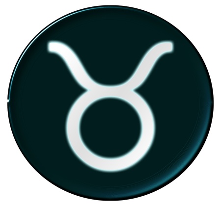 Zodiac Signs as shimmering button for presentations,    の写真素材