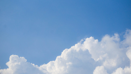blue sky and clound backgroundの写真素材