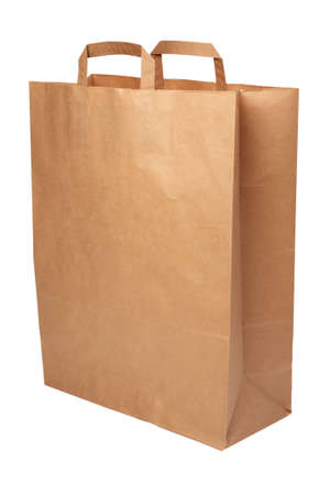Paper shopping bagの写真素材
