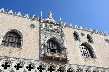 The Doge's Palace (Palazzo Ducale). Venice, Italy.のeditorial素材