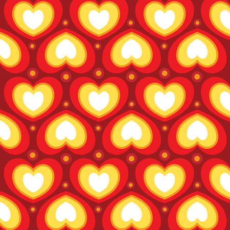 Heart shaped wallpaper - vector 8のイラスト素材