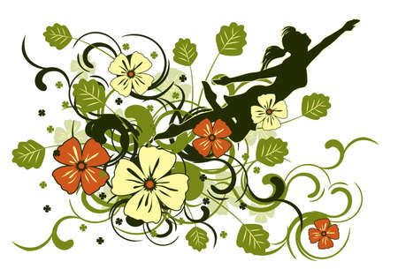 Summer Girl - More summer illustrations in my portfolio.のイラスト素材