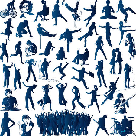 People Group, Illustrationのイラスト素材