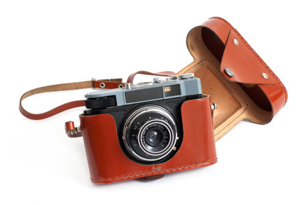 Retro camera and case