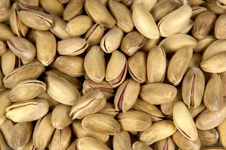 Turkish dried nuts, (pistachio nuts) background.の写真素材