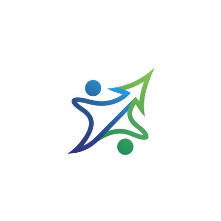 Adoption and community care Logo template vector icon illustration design.の素材