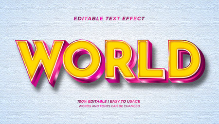 Vector-based artistic text effects using free and editable fonts