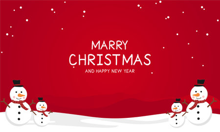 Illustration vektor graphic of christmas and new year background. perfect for holidays event, new year, christmas, etc.のイラスト素材