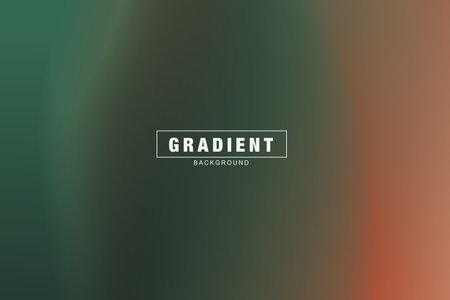 Abstract dark green gradient background. An elegant bright illustration with gradient.のイラスト素材