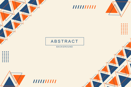 Modern abstract geometric shape backgroundのイラスト素材