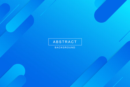 Abstact blue geometric backgroundのイラスト素材