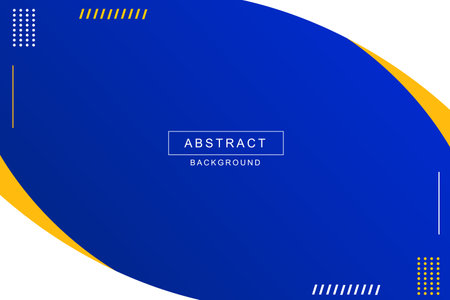 Abstract blue geometric background with shapesのイラスト素材