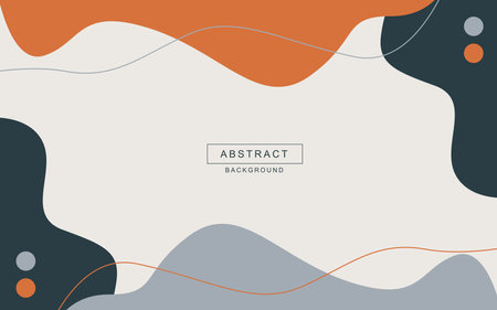Vector abstract background with wave elementsのイラスト素材