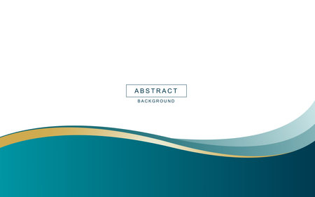 Abstract wavy modern backgroundのイラスト素材