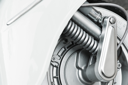 vintage scooterの写真素材