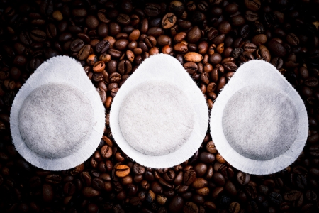 coffe capsulesの写真素材