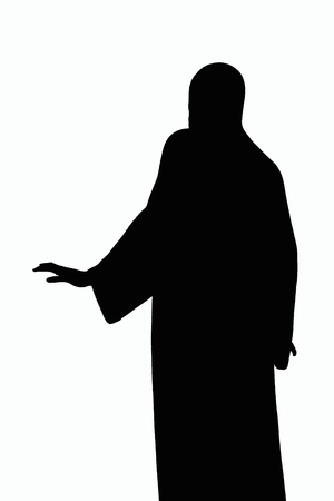 profile of jesus christの写真素材