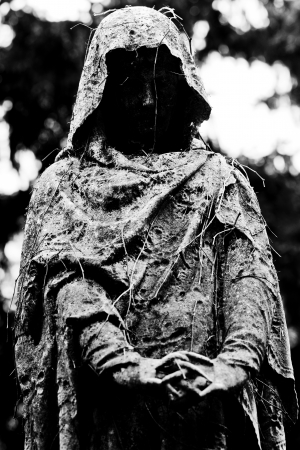 ancient tombstoneの写真素材
