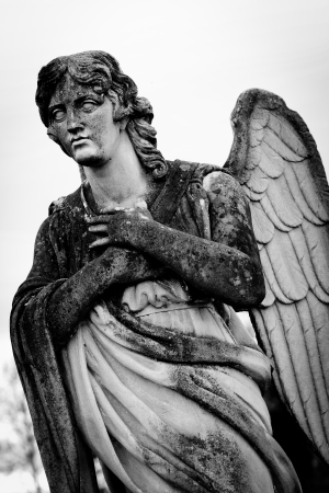 guardian angel statueの写真素材