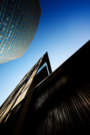 MILAN, ITALY, FEBRUARY 12 2015: new buildings at Porta Garibaldi district, Milan, february 12 2014のeditorial素材