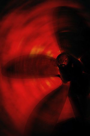 submarine nuclear propulsion  blurred style photoの写真素材