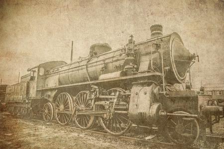 iron horse retro grunge backgroundの写真素材