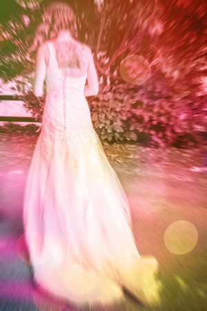 colorful brideの写真素材