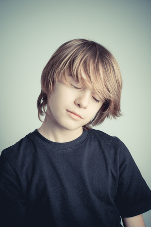 sleep standingの写真素材