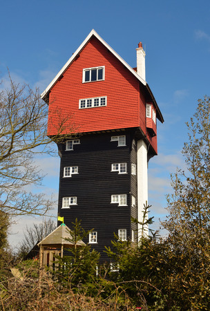 The house in the clouds well known Suffolk landmark.のeditorial素材