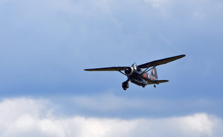 Westland Lysander 1938 Aircraft in flight.