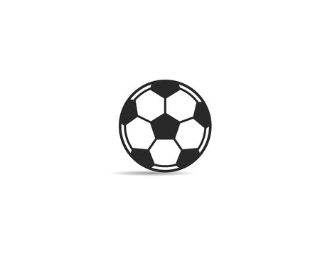 Soccer ball icon. Logo vector illustration designのイラスト素材