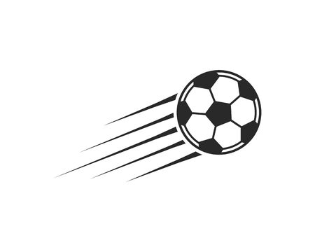 Soccer ball icon. Logo vector illustration designのイラスト素材