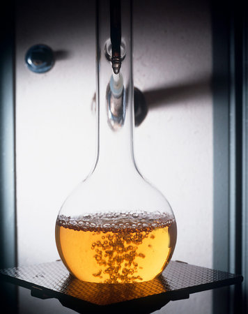 chemical and physical analysis in a scientific labratory