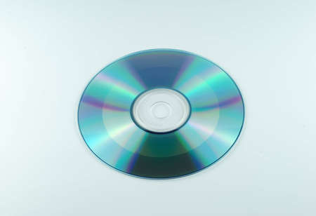 CD-ROM on white backgroundの写真素材