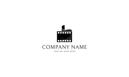 Film vector logoのイラスト素材