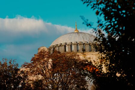 Hagia Sophia mosque in Istanbulのeditorial素材