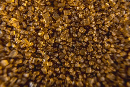 Close up brown sugar texture, macro photographyの写真素材