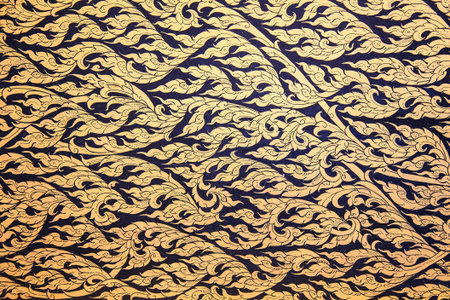 Background pattern Thailand Paintings in the temple Khao Bang Sai Chon Buri