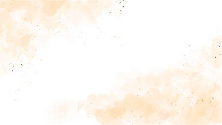 watercolor light brown dust autumn abstract  backgroundのイラスト素材